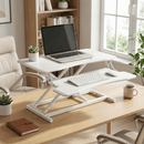 Advwin Height Adjustable Desk Riser w/ Keyboard