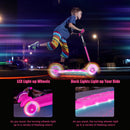 Advwin Kids Scooter Folding Kick Scooter Pink