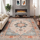 Advwin Vintage Thick Carpet Non-Slip Washable Rug Red (Pre-Order)