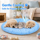 Advwin Round Waterproof Dog Cat Self-Cooling Mat