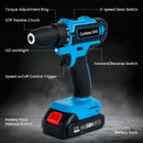 Advwin 21V Cordless Electric Drills Set