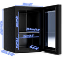Advwin 20L Mini Bar Fridge with Adjustable Temperature