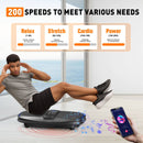 Advwin Extra-Wide Vibration Plate Exercise Machine 80cm