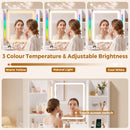 Advwin Dressing Table Stool w/ RGB Light