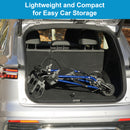 Advwin 4 Wheels Rollator Walker with Dual Brake System