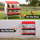 Advwin Chicken Nesting Box with Removable Tray
