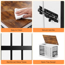 Advwin Wooden Dog Crate Furniture with Top Access