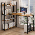 Advwin 110cm L Shaped Computer Desk
