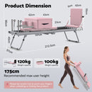 Advwin Foldable Pilates Reformer Machine with Jump Board