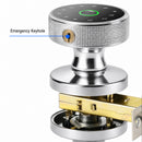 Advwin Fingerprint Smart Door Knob Lock w/ Bluetooth App