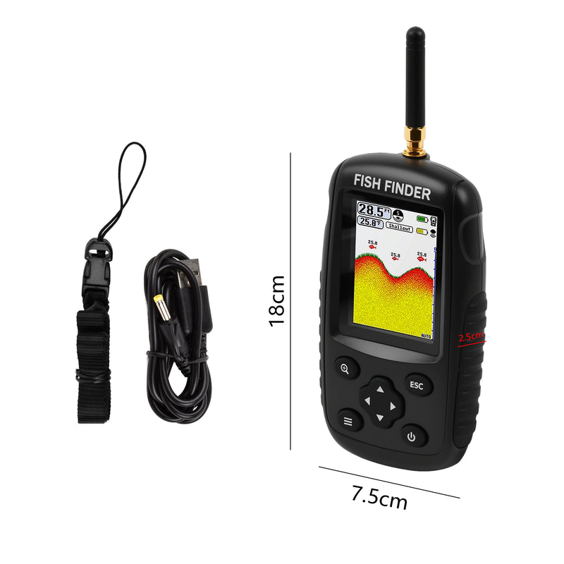 Advwin Portable Fish Finder Wireless Sonar Sensor Fish