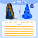 Advwin Dog Agility Hurdle Cone Obstacle Course Set