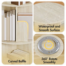 Advwin 3-Tier Rotating Corner Bookshelf 95.5cm