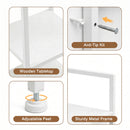 Advwin 3-Tier Desktop Organizer Shelf with 5 Hooks