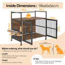 Advwin Heavy-Duty Dog Kennel Dog Crate Furniture