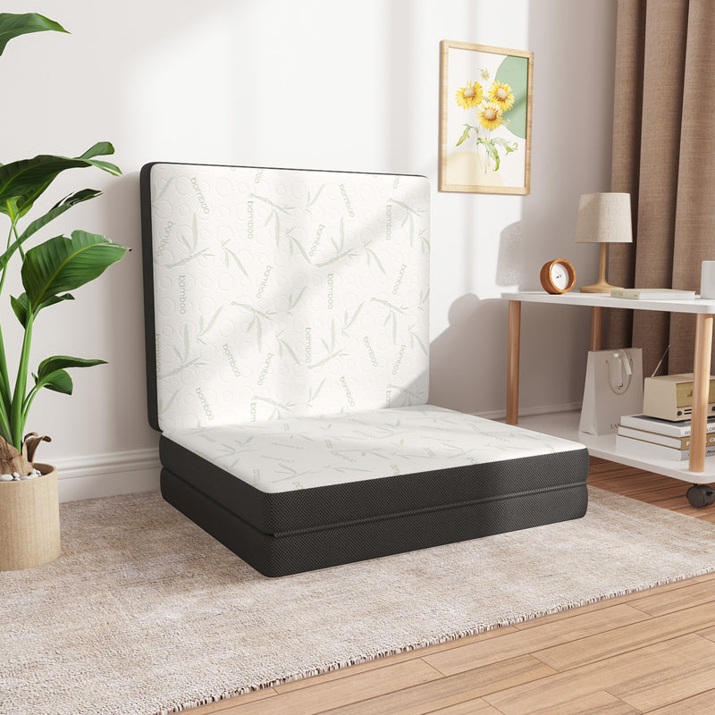 Advwin Foldable Foam Mattress Trifold Folding