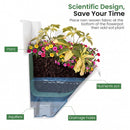 Advwin Wall Mounted Vertical Planter 4 Pots