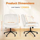 Advwin Armless Office Chair Ergonomic Desk Chair