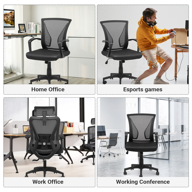 Advwin Mid-Back Mesh Office Chair