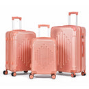 Advwin 2/3/5 Piece Hardside Luggage Set w/ 360° Spinner Wheels