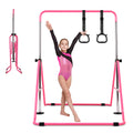 Advwin Kids Foldable Gymnastics Horizontal Bars
