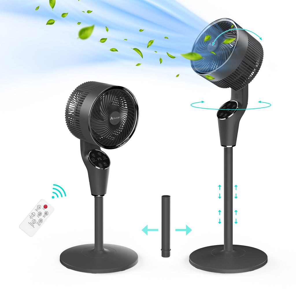 Advwin Fans Advwin Portable Pedestal Fan Air Circulator Fan