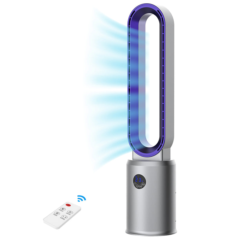 Advwin Bladeless Tower Fan Portable Electric