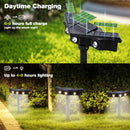 Advwin Solar Outdoor Ground/Wall 2 In 1 Lights