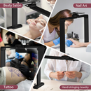 Advwin Foldable Nail Tech Lamp for Desk Black