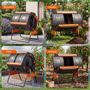 Advwin 200L Dual Chamber Outdoor Compost Tumbler