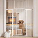 Advwin 180cm Extra Tall Pet Safety Gate with Small Cat Door