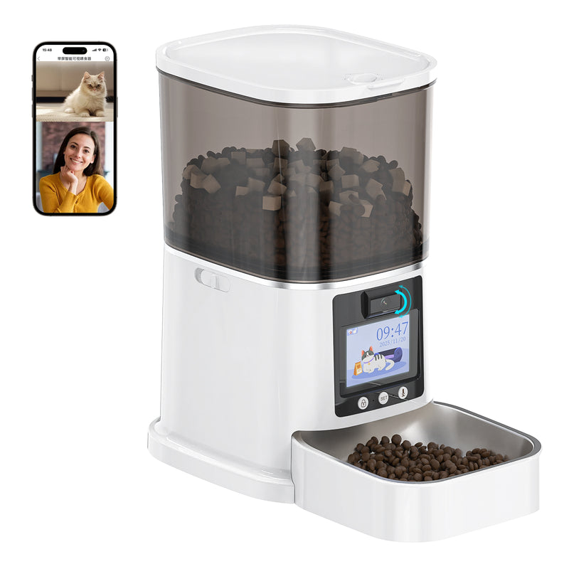 Advwin Smart Pet Feeder 5L w/ HD Camera & 2-Way Audio