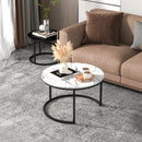 Advwin Coffee Table Set of 2 for Living Room