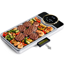 Advwin Electric Hot Grill Pan with LCD Touchscreen