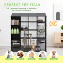 Advwin 4 Tiers Large Cat Cage Enclosures