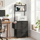 Advwin File Cabinet with Charging Station & 3 Drawers