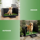 Advwin Dog Potty with Pee Baffle 76cm x 50cm