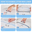 Advwin Waste Bags for Cat Litter Box 75 Count (Pre-Order)