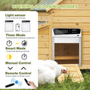 Advwin Solar Powered Automatic Chicken Coop Door