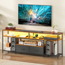 Advwin 160cm TV unit Cabinet with RGB LED Light