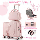 Advwin Kids 20" Ride On Suitcase w/ 12" Travel Bag