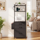 Advwin File Cabinet with Charging Station & 3 Drawers