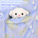 Advwin 2-in-1 Toddler Couch Folding Sofa Bed Convertible