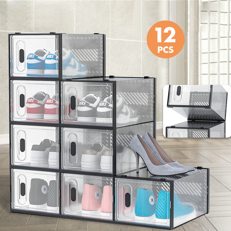 Advwin Large Aromatic Shoe Box Storage Stackable