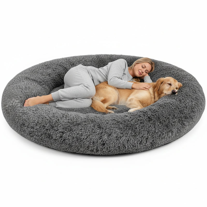 Advwin Human-Size Dog Bed 168x152x20.5cm Fits Adult and Pet