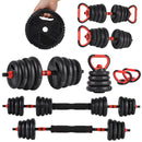 Advwin 5-in-1 Adjustable Dumbbells Set 30kg