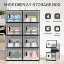 Advwin Large Aromatic Shoe Box Storage Stackable