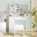 Advwin Dressing Table Stool Set Makeup Dresser(Pre_Order)