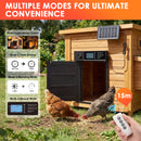 Advwin Solar Powered Automatic Chicken Coop Door