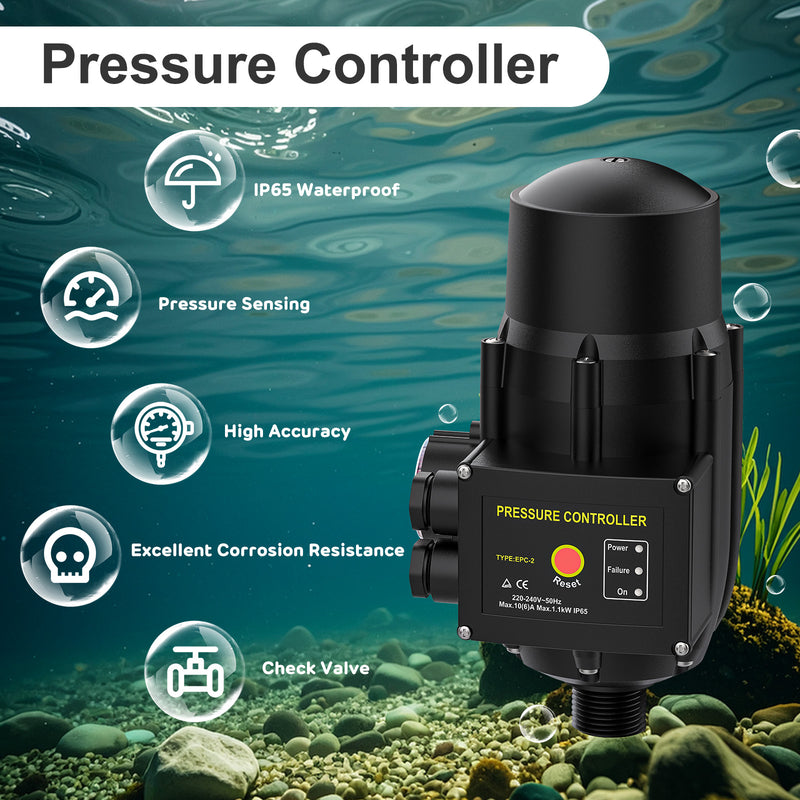 Advwin 2100W Water Pump 2HP Booster Pumps